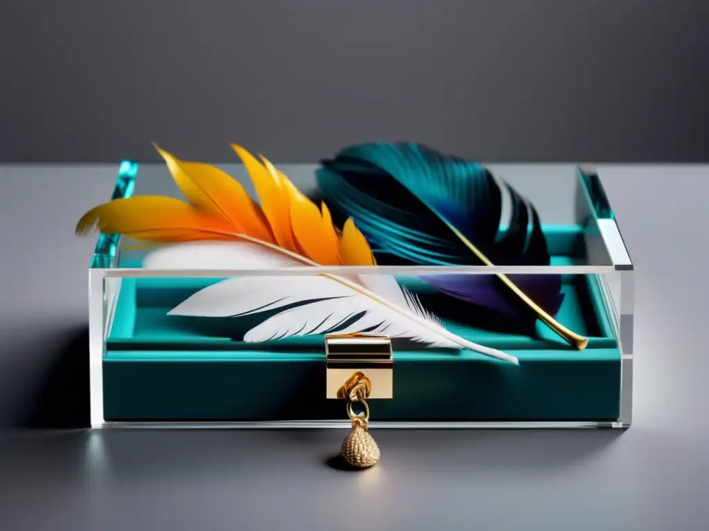 Joyas de plumas exóticas: Historia y elegancia