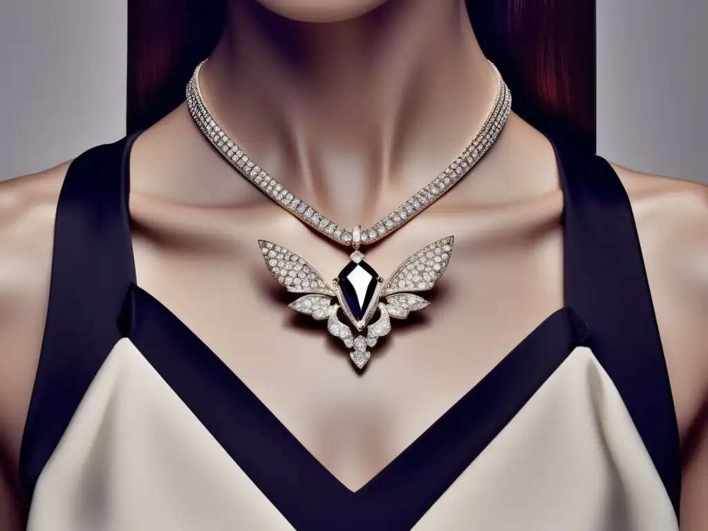 Joyería de lujo: colaboración McQueen Swarovski, diseño minimalista con cristales Swarovski