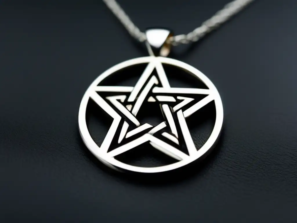 Colgante de pentáculo celta en plata Amuleto y talismán Wicca: significado e historia