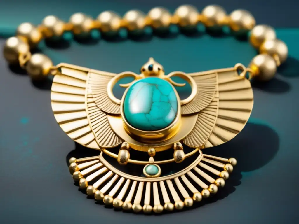 Collar de oro egipcio antiguo: historia de la joyería en Egipto, simbolismo y belleza eterna