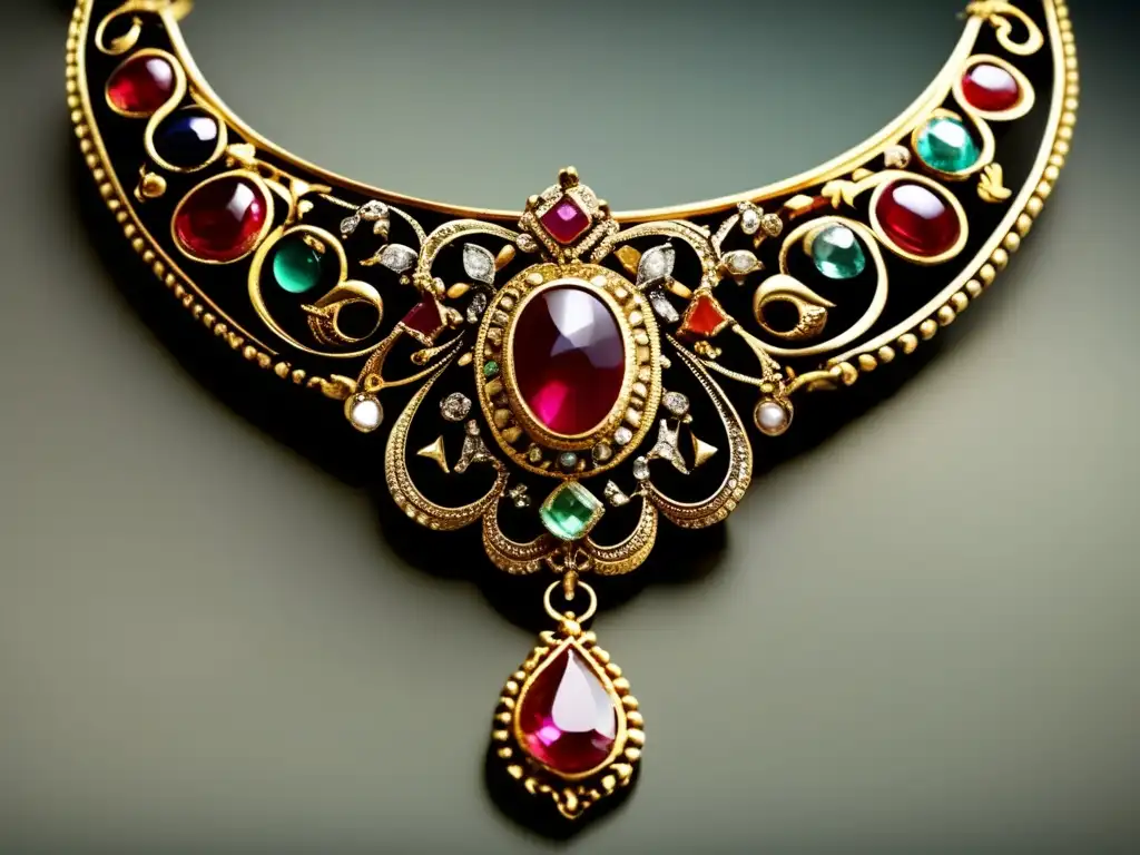 Restauración joyas antiguas: devolviendo vida a exquisito collar de detalles intrincados y artesanía delicada