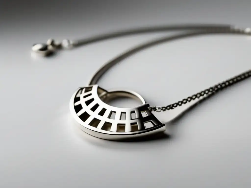 Joyería contemporánea inspirada en la cultura romana, collar de plata con colgante minimalista del Coliseo romano