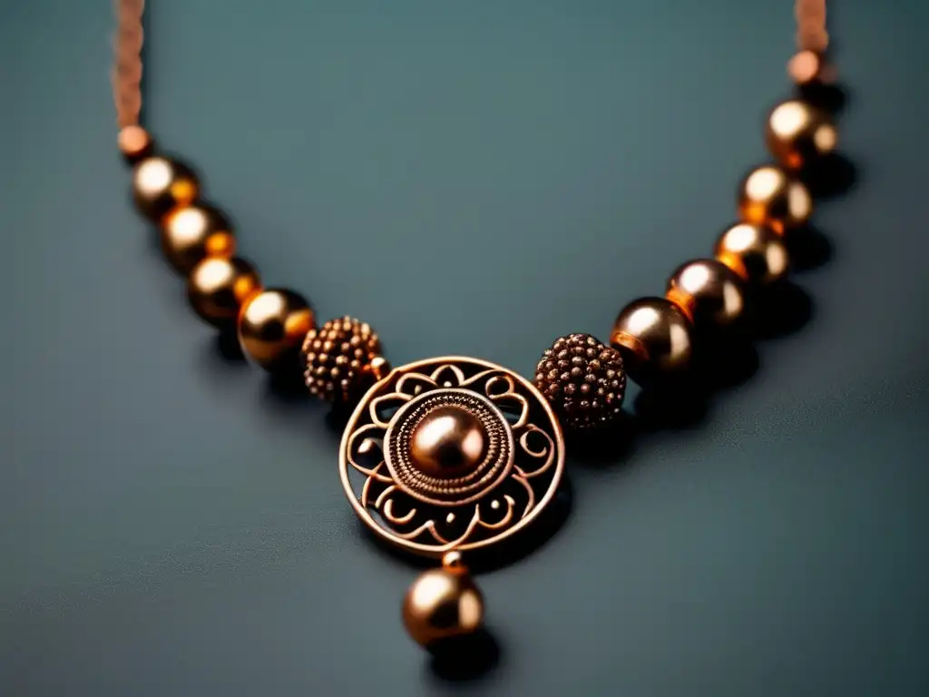 Joyería de cobre antigua, elegancia y detalle Joyería antigua de cobre: Historia y belleza en cada detalle