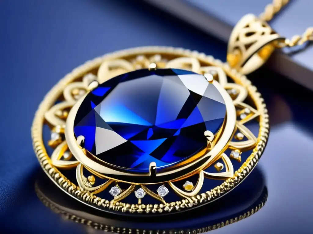 Innovaciones en joyería renacentista con piedras preciosas: colgante de oro con gemas y diseño celestial