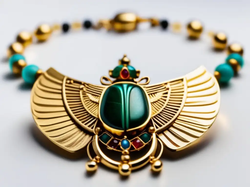 Joyería antigua de Egipto con detalle y elegancia - Historia de la joyería y alta costura