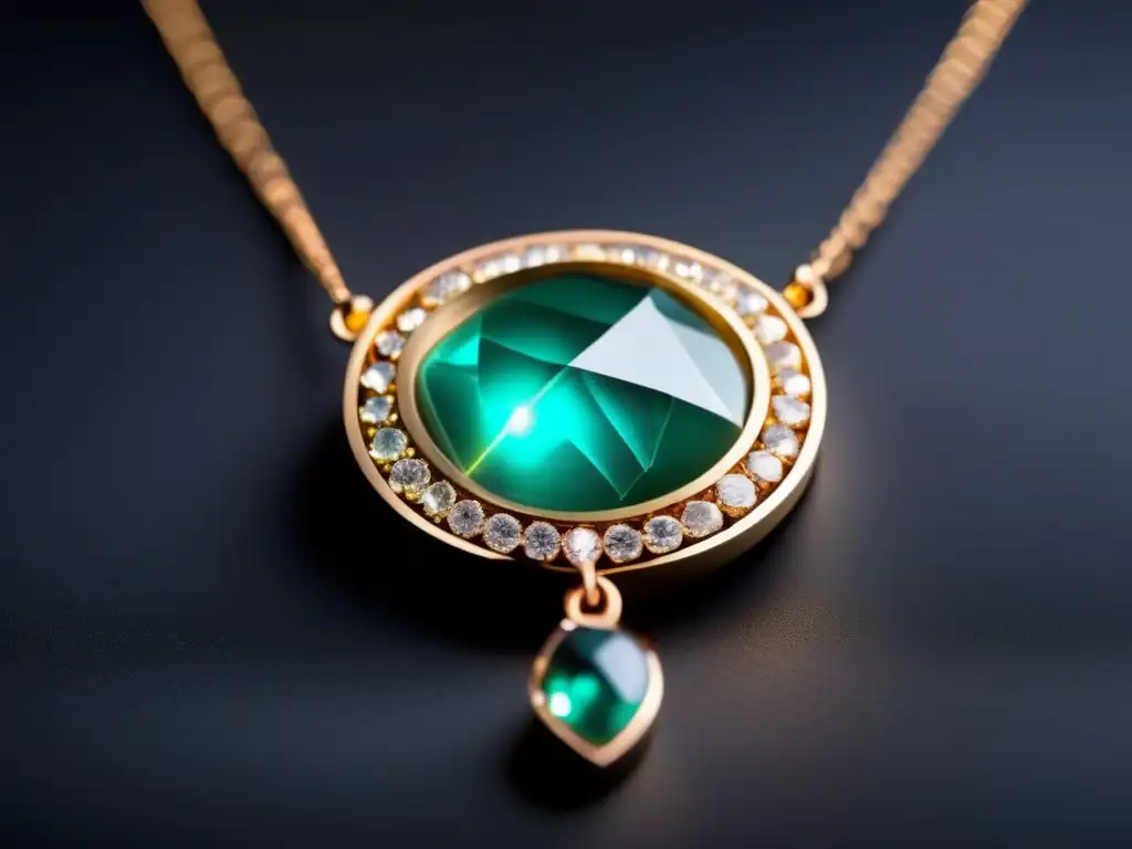 Joya moderna con piedras luminiscentes, elegante y sofisticada - Evolución histórica de joyas con piedras luminiscentes