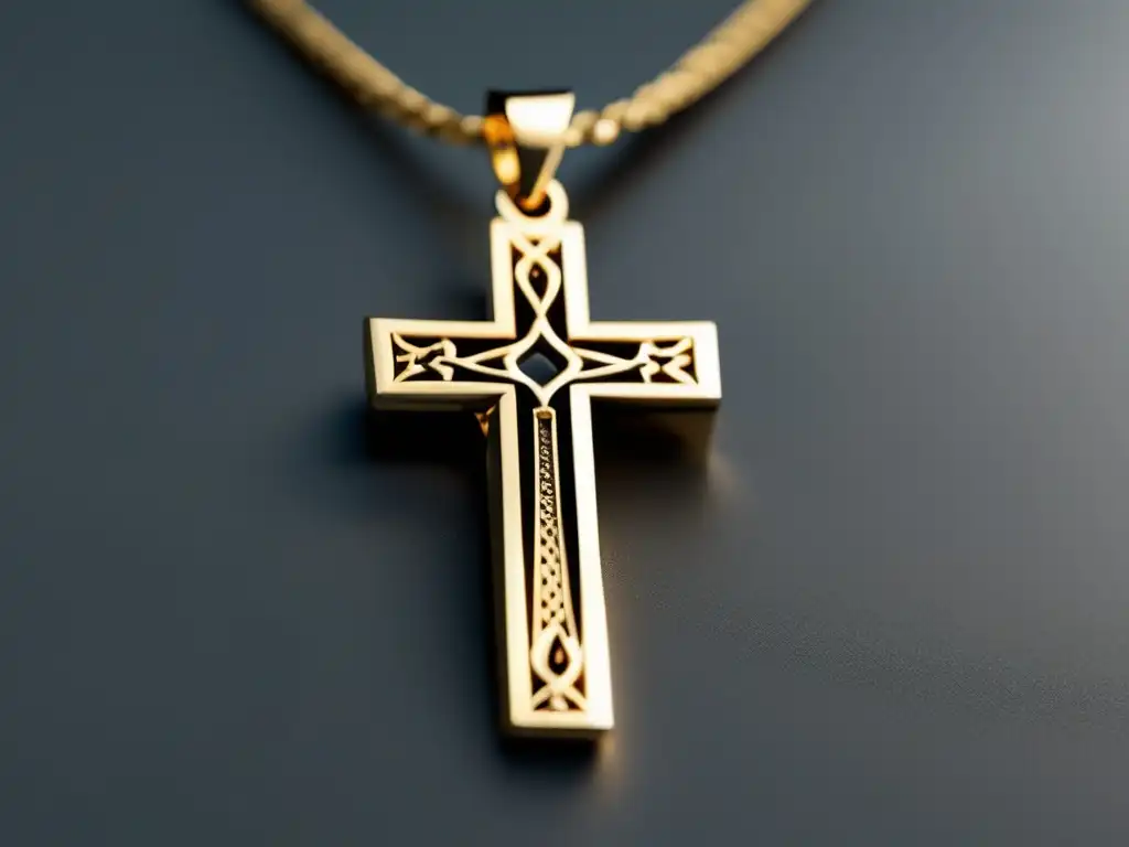 Joya religiosa minimalista con símbolo religioso en metal precioso - Historia de las joyas religiosas