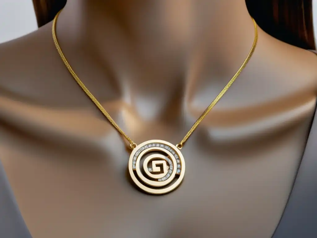 Inspiración: joyería antigua Grecia; diseño contemporáneo con metales preciosos y diamante