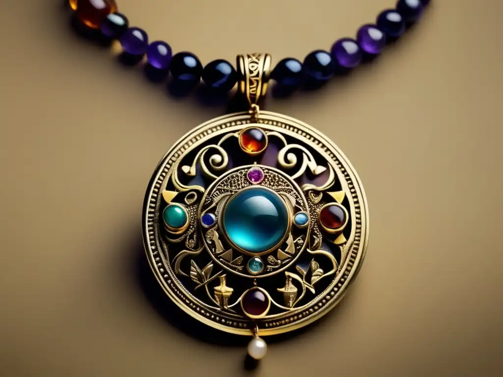 Talisman necklace: Joyería histórica y mitos relacionados