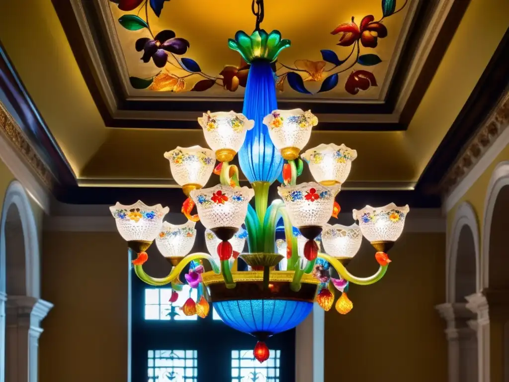 Chandelier de cristal de Murano: historia y evolución en joyería