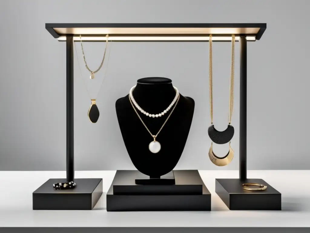 Joyería contemporánea en plata, oro y oro rosa, exhibiendo tendencias del siglo XXI