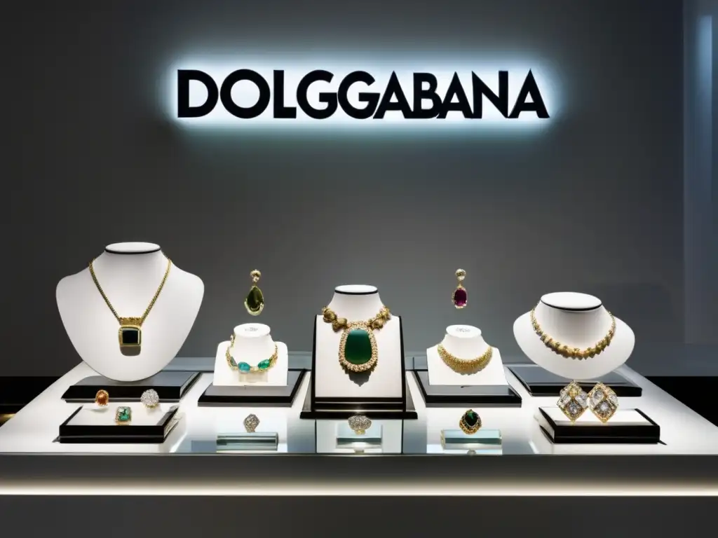 Joyería Dolce & Gabbana: Minimalista y lujosa