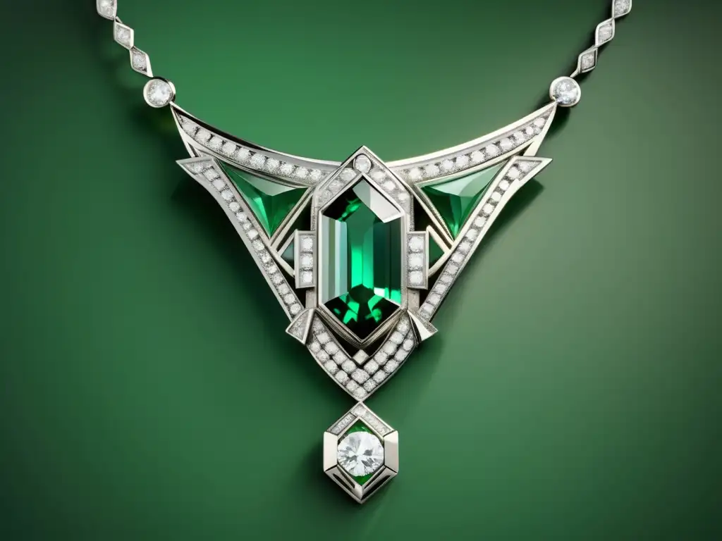 Joyería Art Deco con diseño geométrico y elegante - Historia y evolución de la joyería