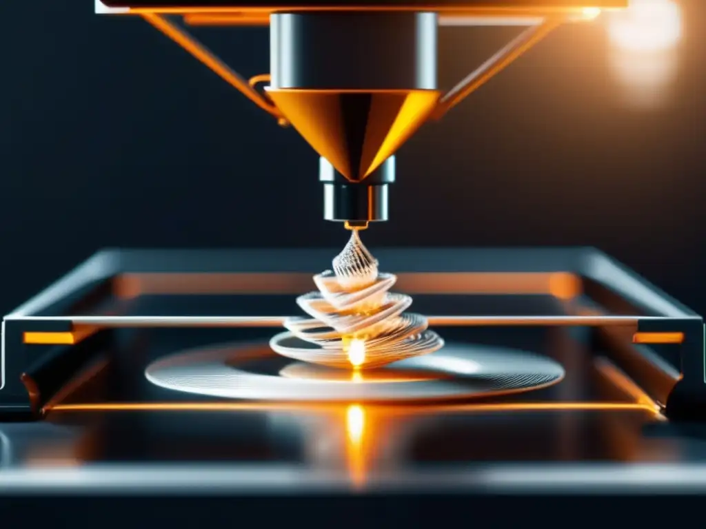 Innovaciones joyería impresión 3D: 3D printer creando joyería con precisión y estilo moderno