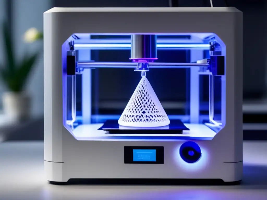 Innovación en producción de joyas con impresión 3D: 3D printer creando joya con detalles exquisitos