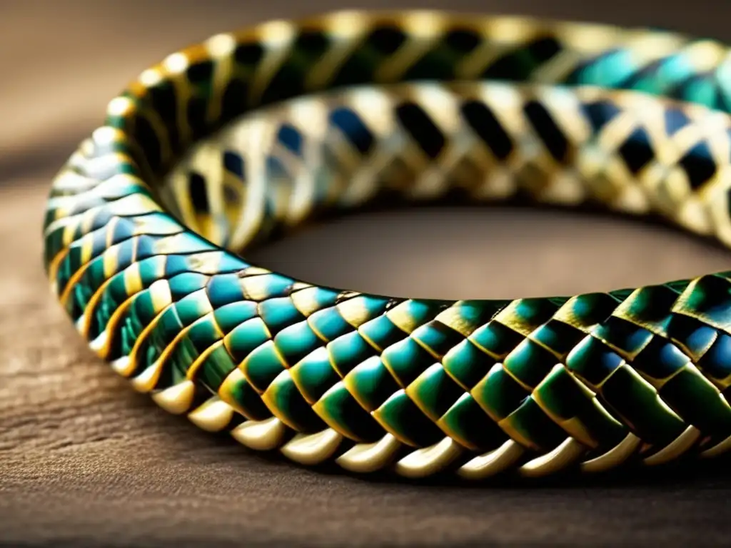 Joyas de piel de serpiente contemporáneas exquisitamente diseñadas