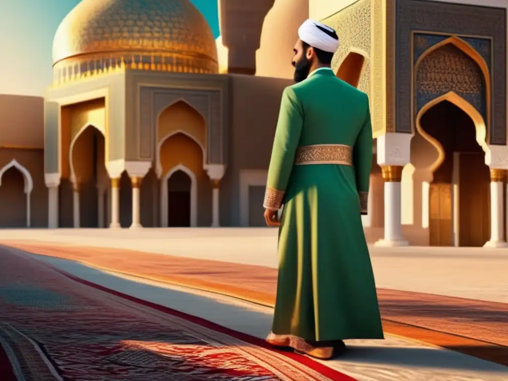 Influencia del Islam en la joyería oriental en una imagen 8k detallada del Medio Oriente