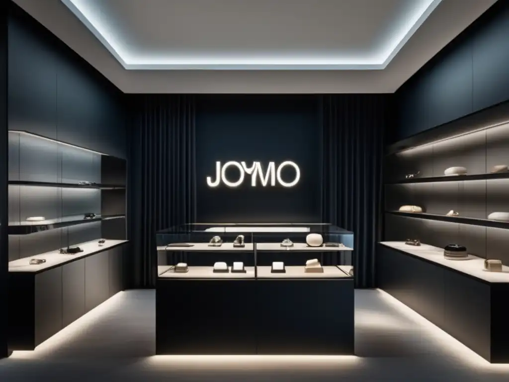 Interior minimalista y elegante de tienda de joyería: Guía para iniciar imperio joyería