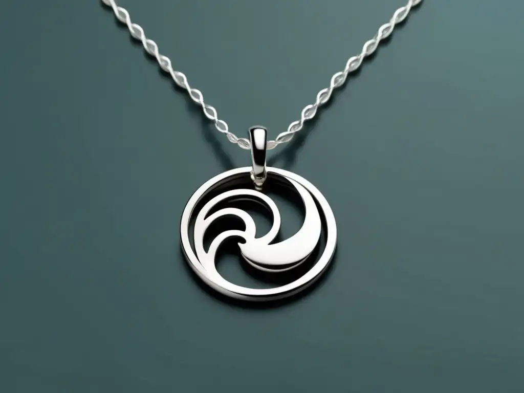 Joya personalizada signo zodiaco Aquarius, diseño minimalista en plata