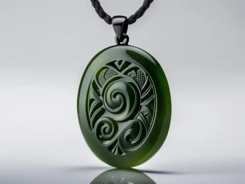 Joya maorí: historia y significado, símbolos tradicionales, elegancia y belleza en un colgante de pounamu