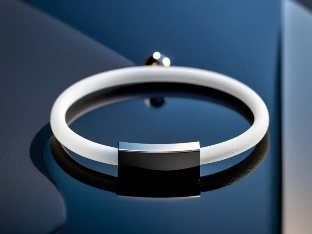 Pulsera de silicona minimalista con encanto contemporáneo y beneficios en joyería -