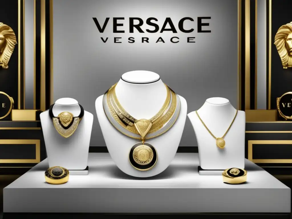 Evolución joyería Versace: creaciones contemporáneas de máxima calidad